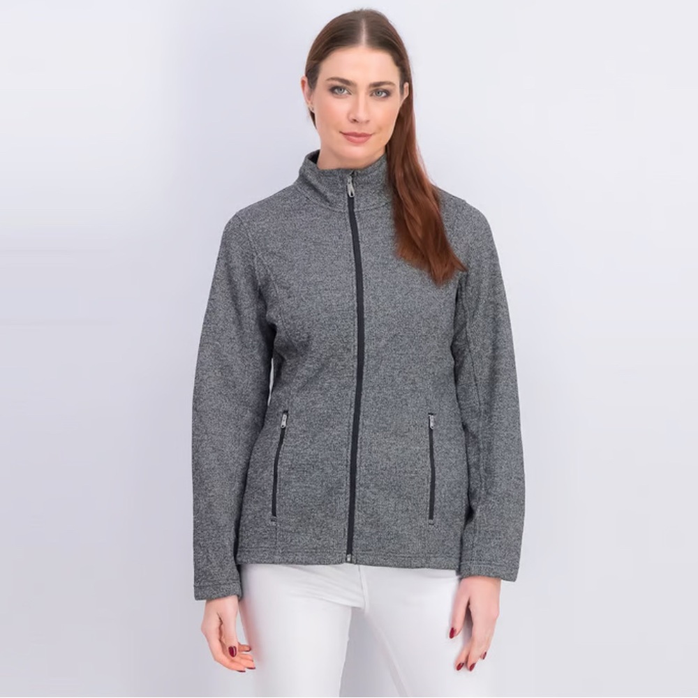 Spyder Women's Endure Knit Fleece-lined Zip-up